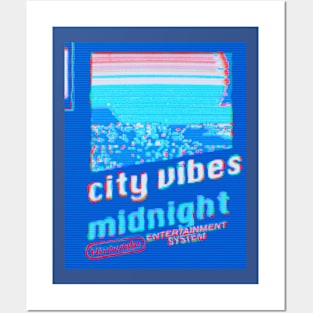 City Midnight NES Posters and Art